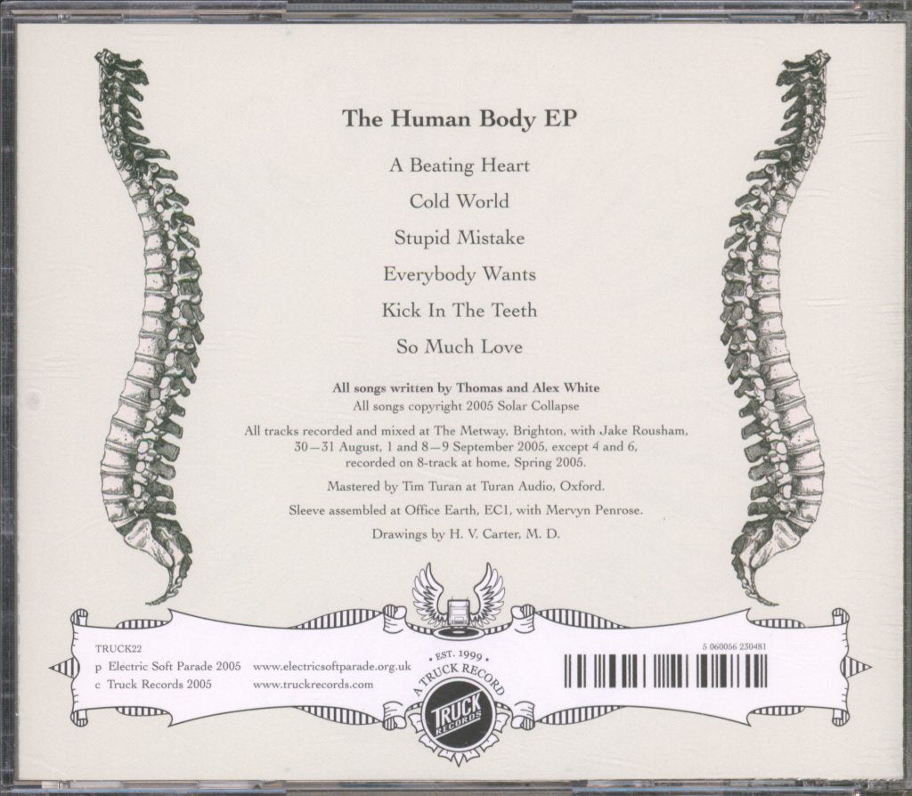 Electric Soft Parade - Human Body EP - Cd