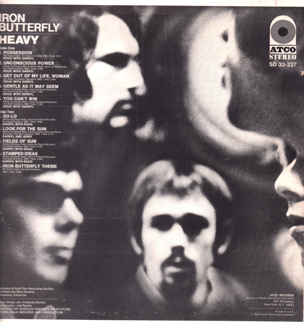Iron Butterfly - Heavy - Lp