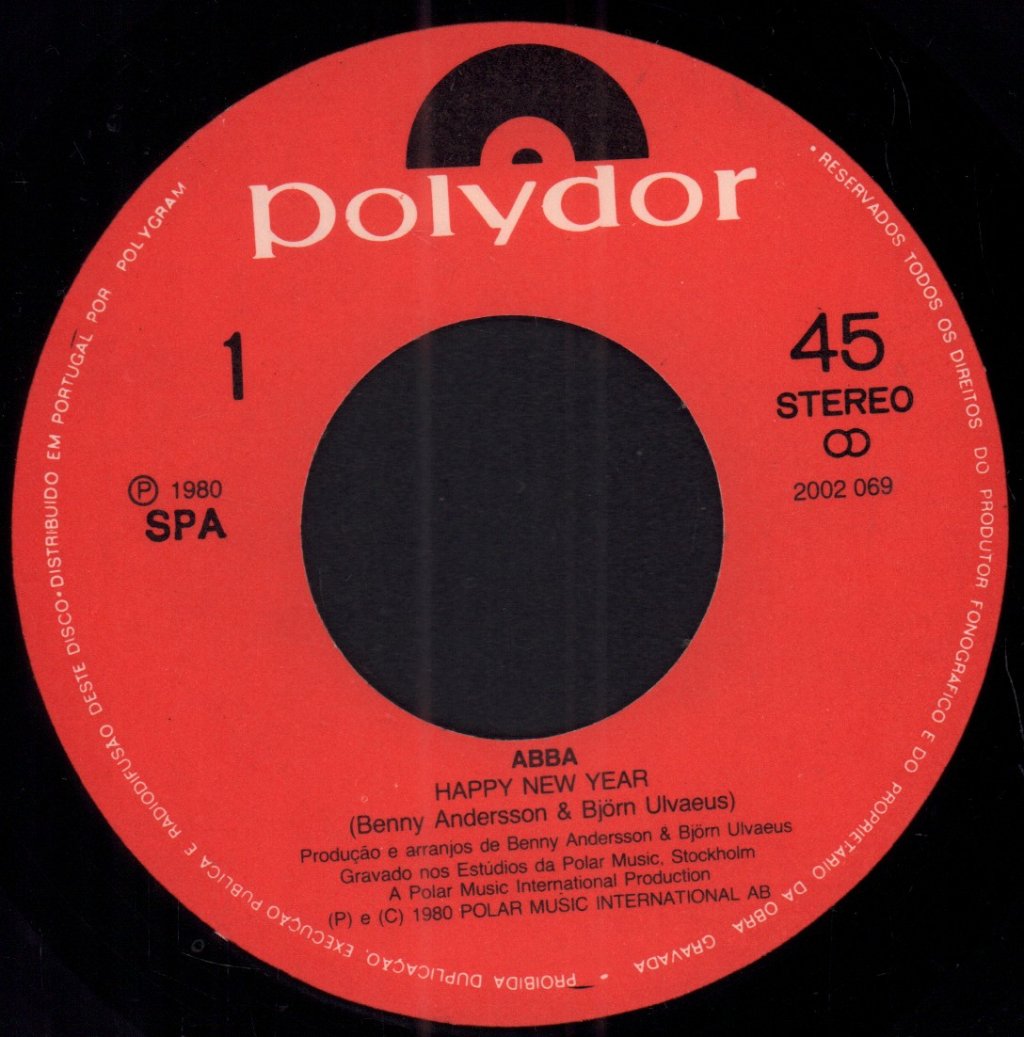 ABBA - Happy New Year - 7 Inch