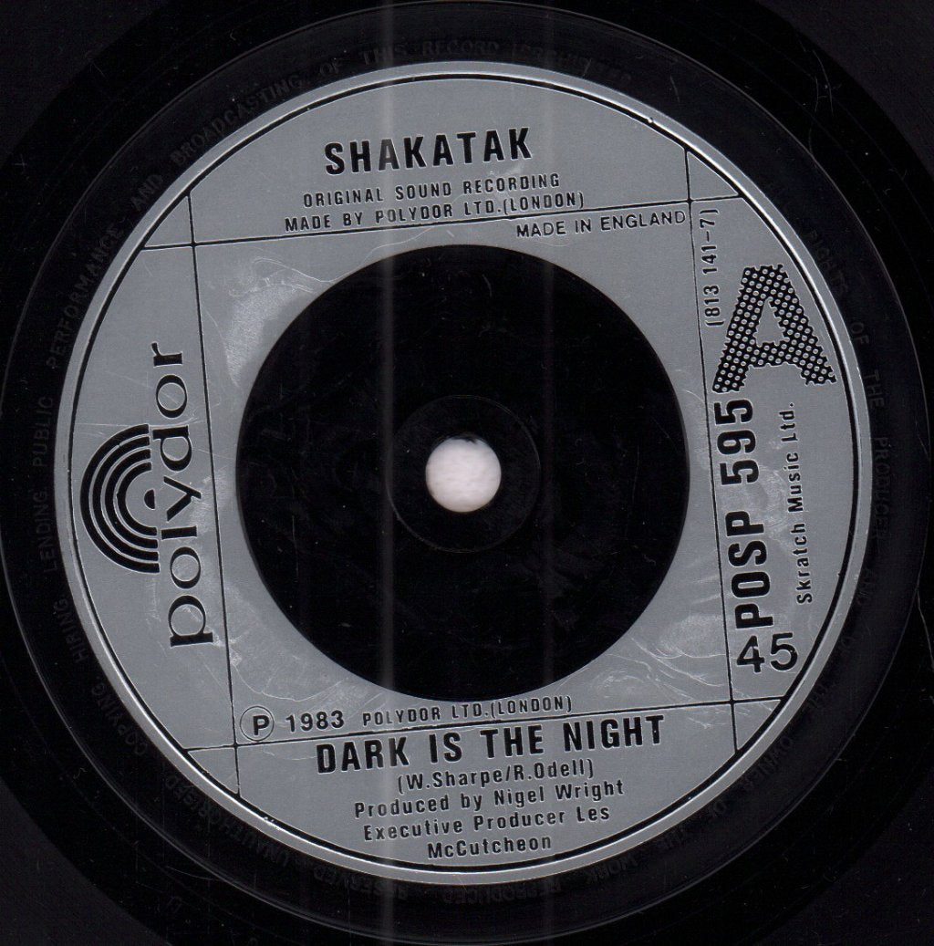 Shakatak - Dark Is The Night - 7 Inch