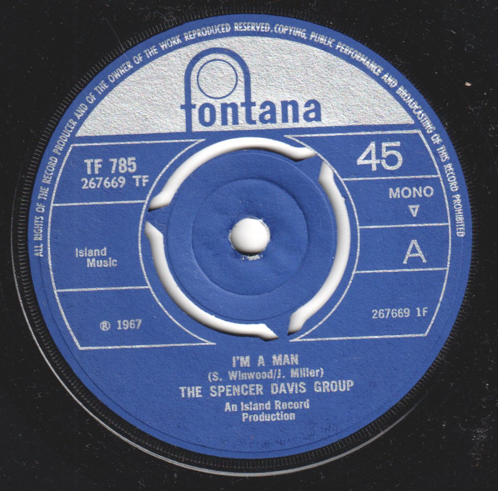 Spencer Davis Group - I'm A Man - 7 Inch