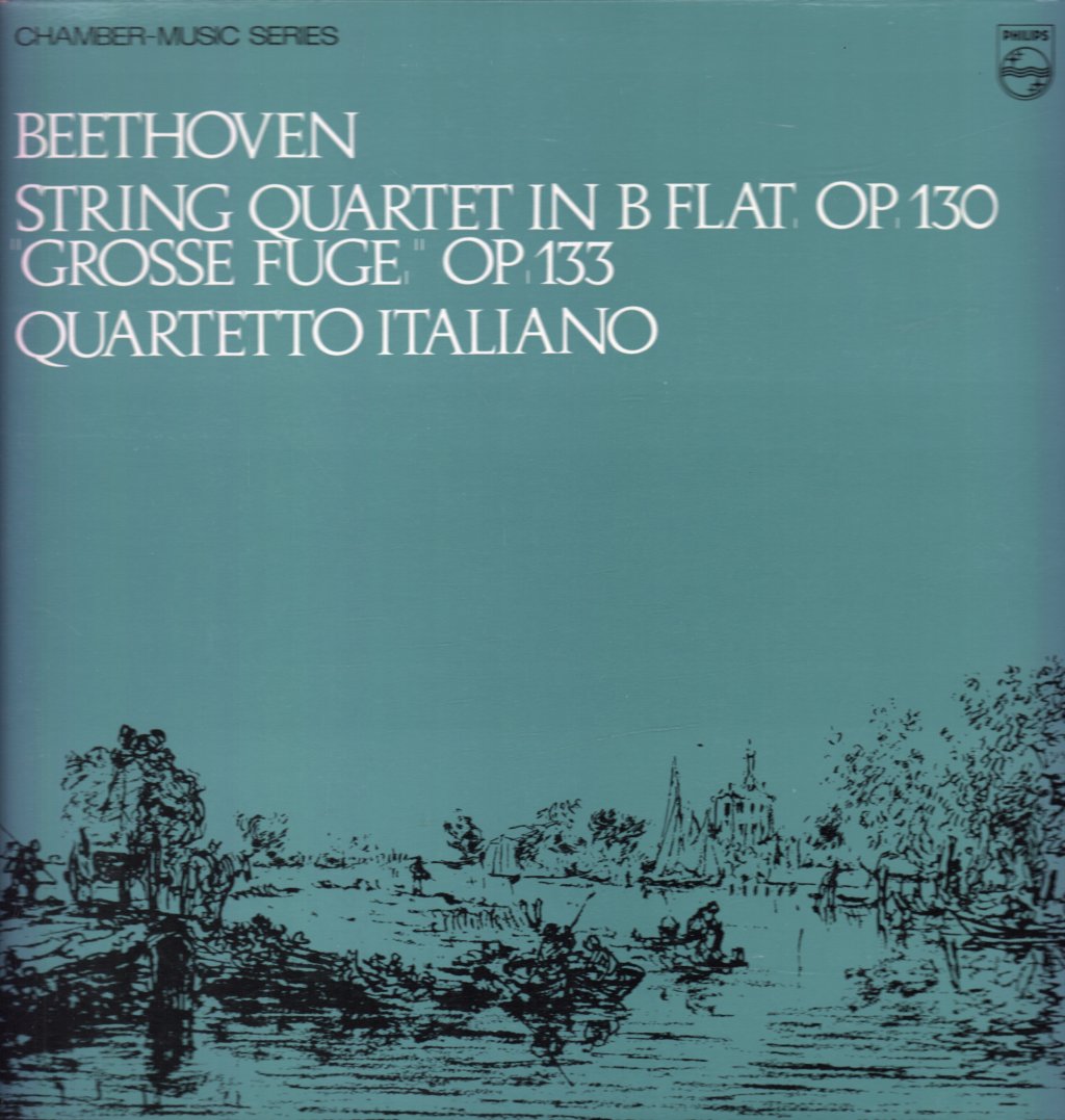 Quartetto Italiano - Beethoven String Quartet In B Flat And Grosse Fuge - Lp