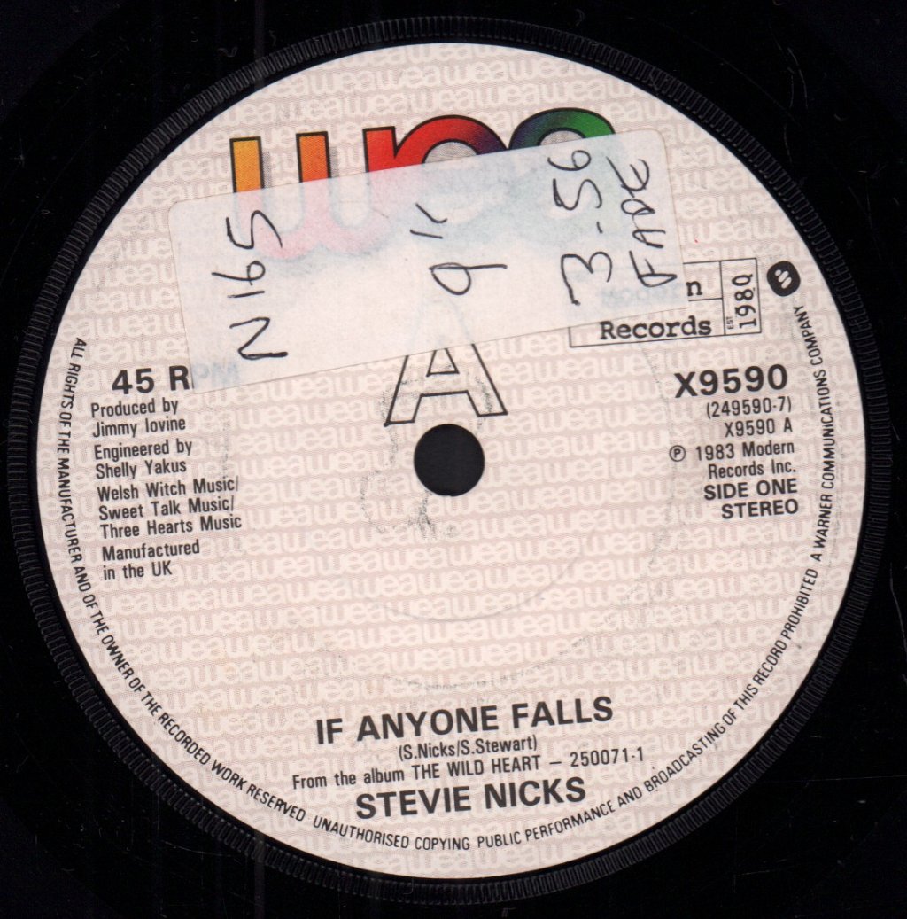 Stevie Nicks - If Anyone Falls - 7 Inch