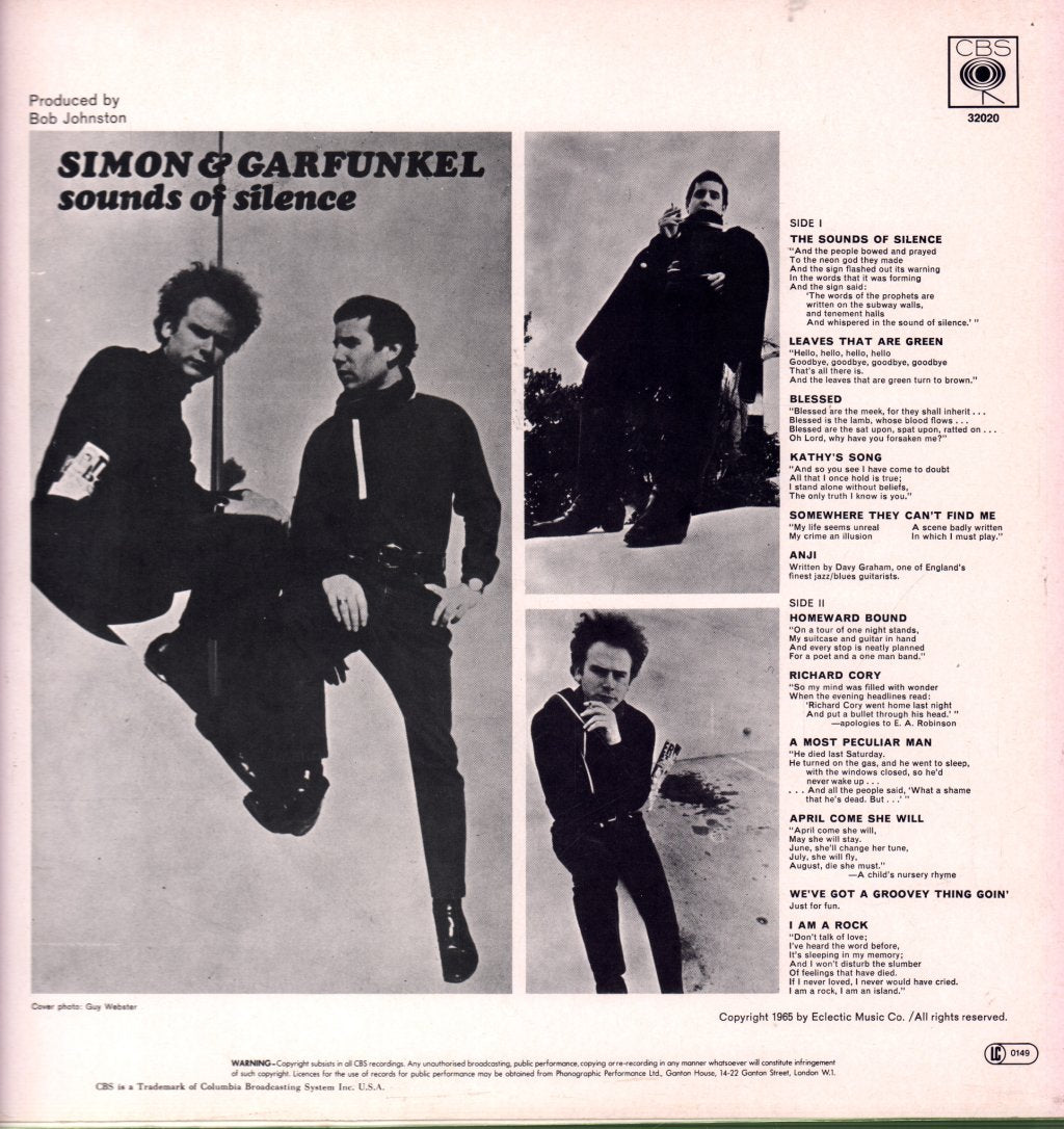 Simon And Garfunkel - Sounds Of Silence - Lp