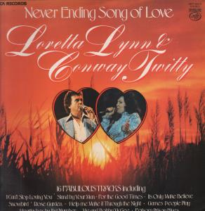 Loretta Lynn And Conway Twitty - Never Ending Song Of Love - Lp