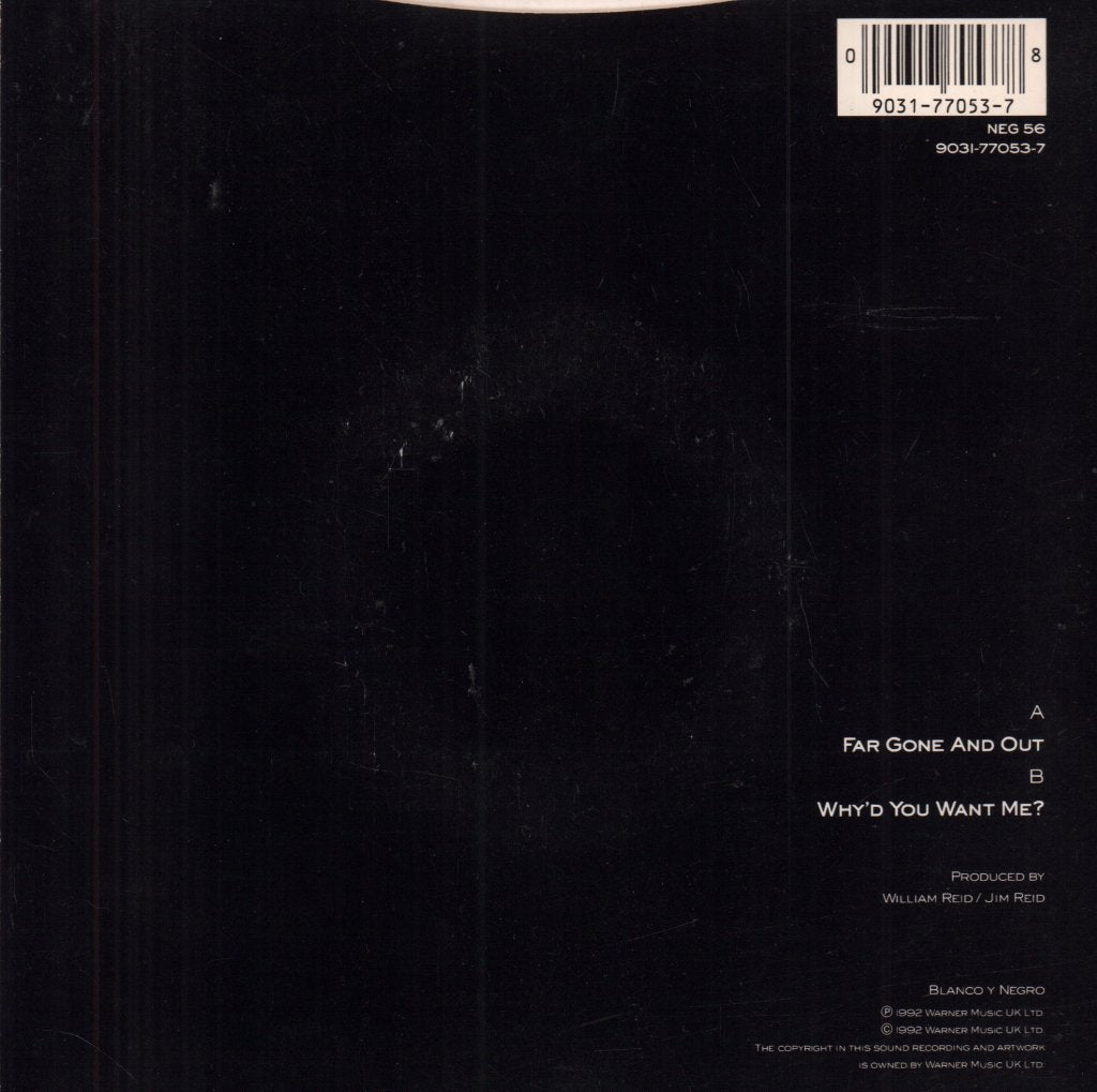 Jesus And Mary Chain - Far Gone And Out - 7 Inch