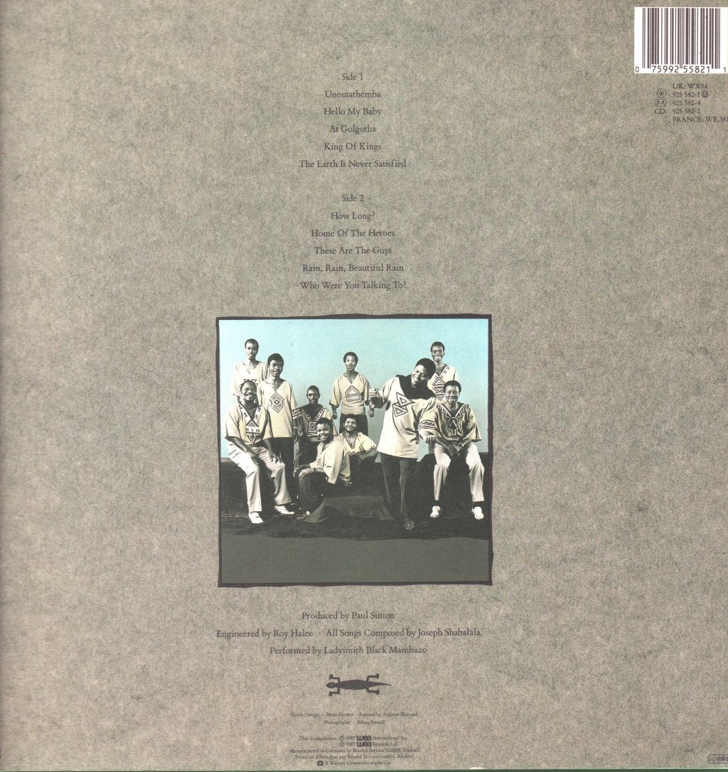 Ladysmith Black Mambazo - Shaka Zulu - Lp