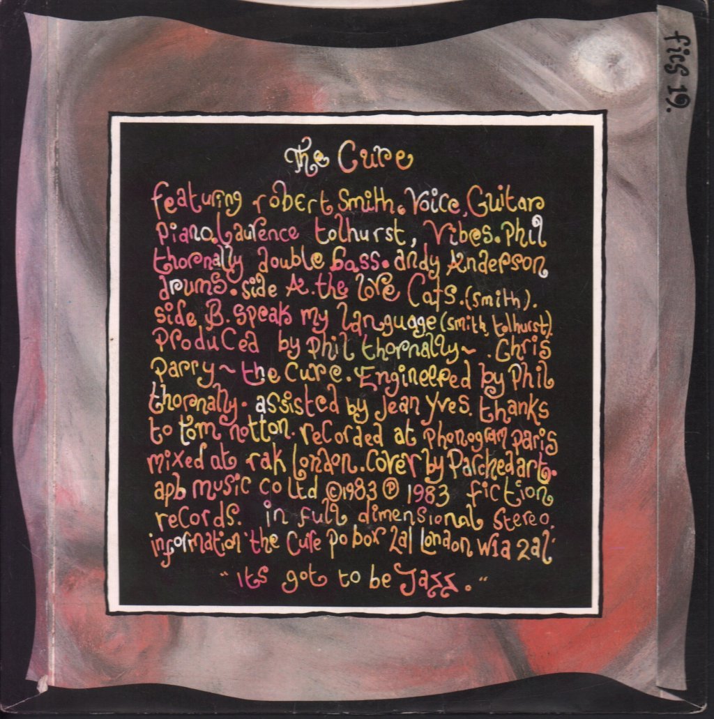 Cure - Love Cats - 7 Inch