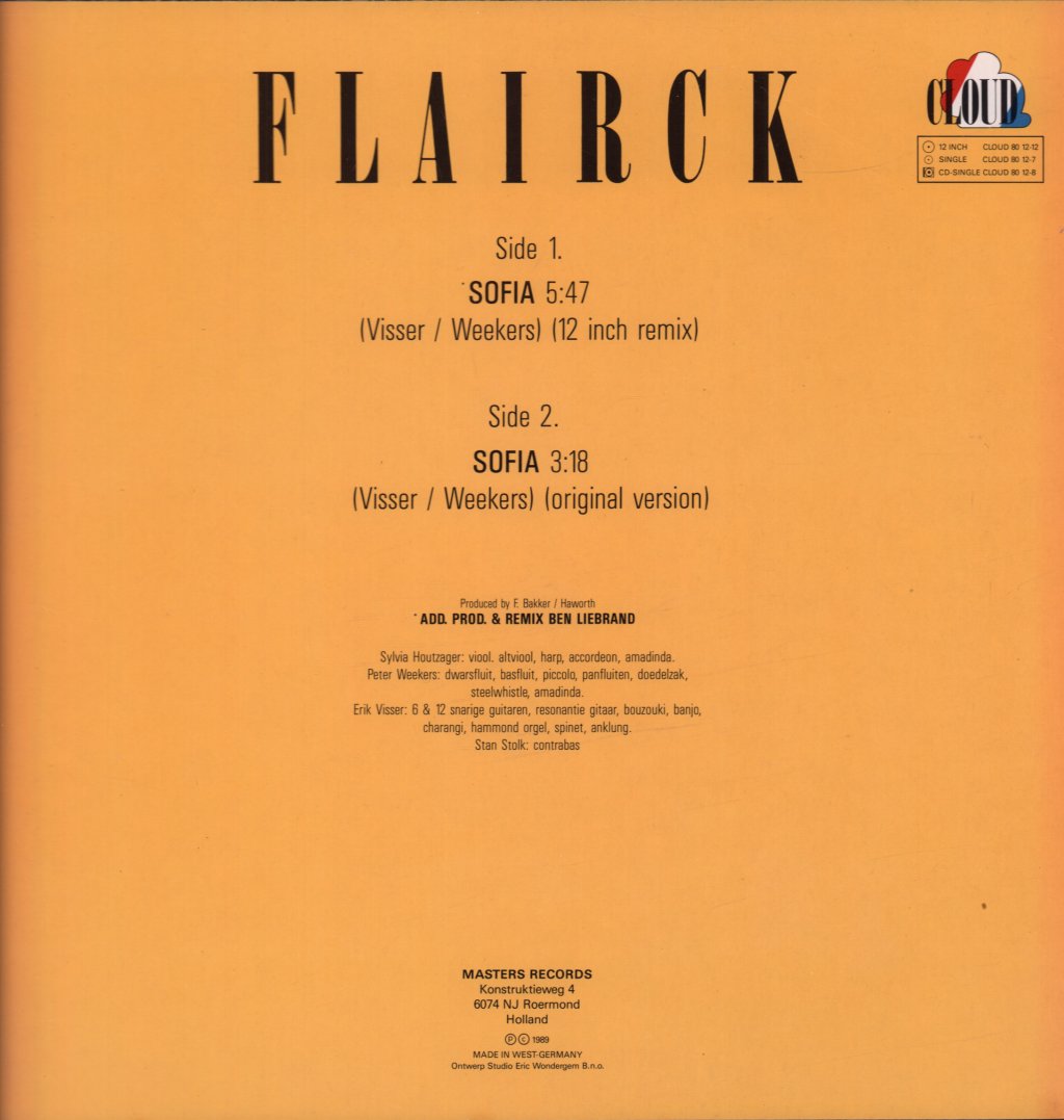 Flairck - Sofia - 12 Inch