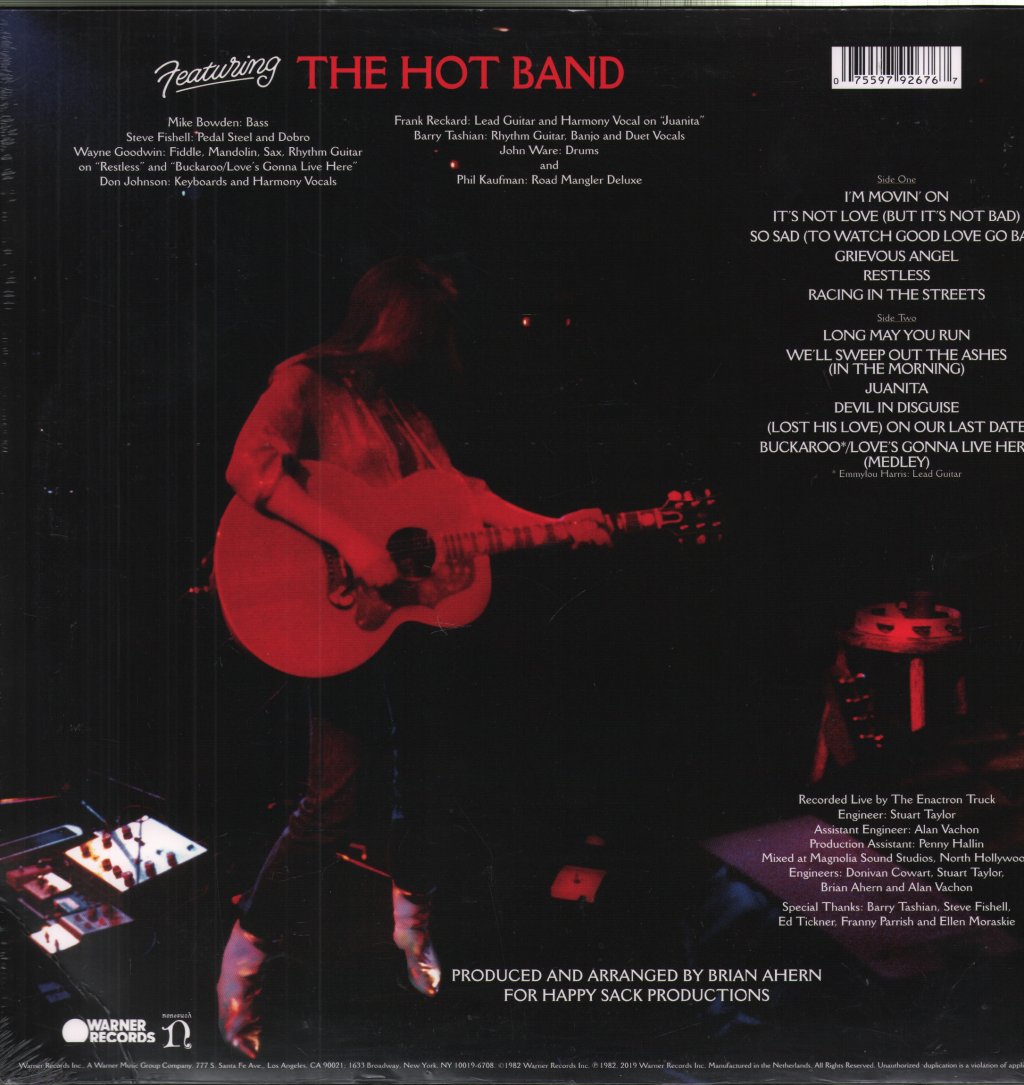 Emmylou Harris - Last Date - Lp