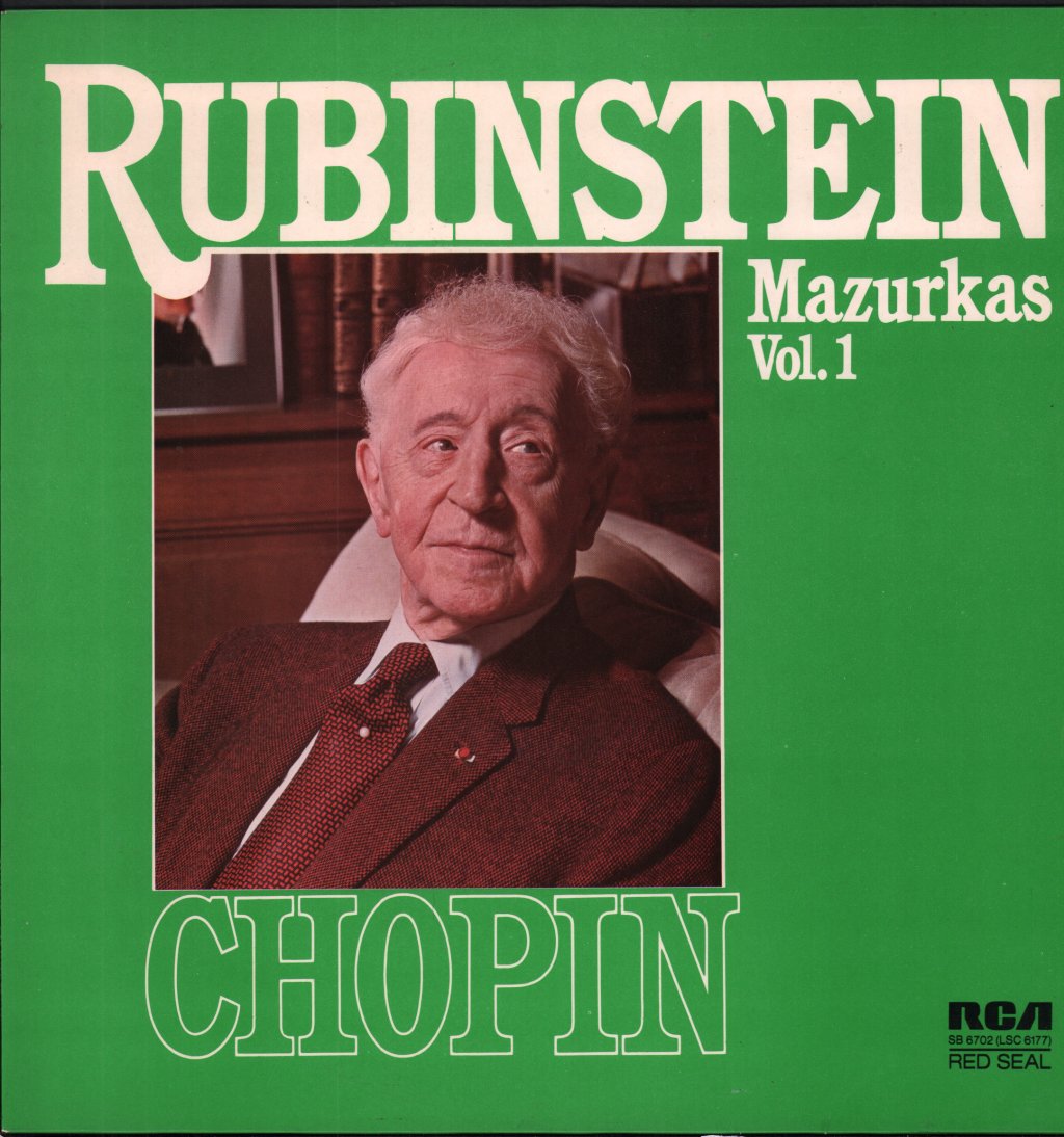 Arthur Rubinstein - Chopin Mazurkas Vol. 1 - Lp