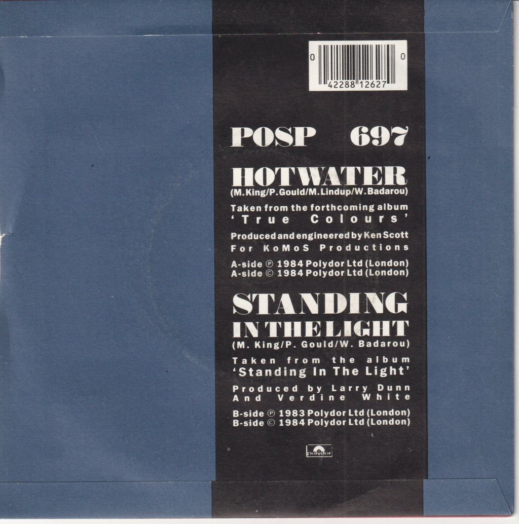 Level 42 - Hot Water - 7 Inch