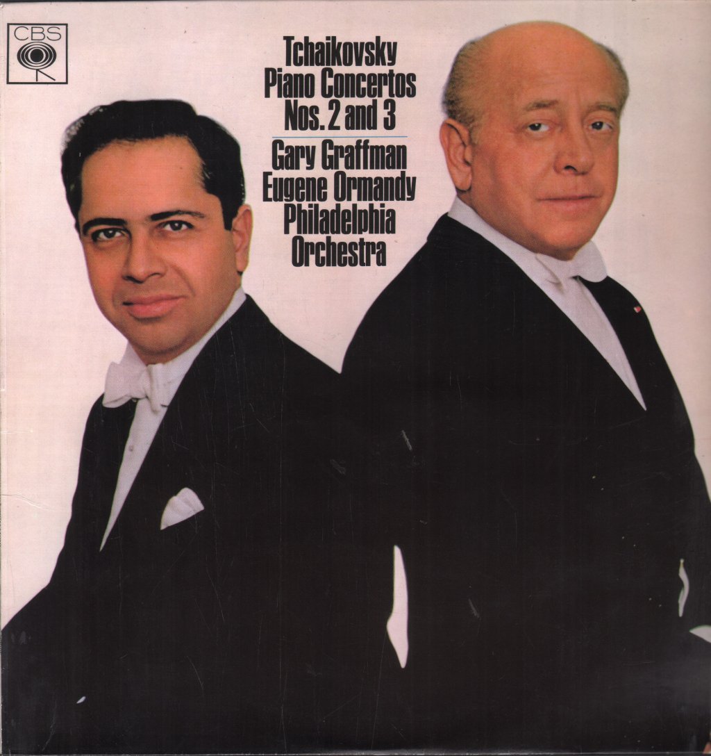 Gary Graffman / Eugene Ormandy / Philadelphia Orchestra - Tchaikovsky - Piano Concertos Nos. 2 And 3 - Lp
