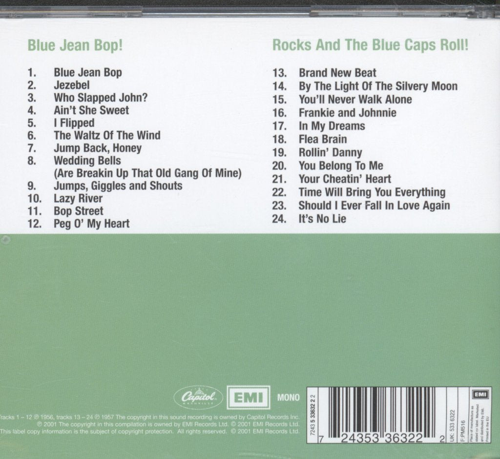 Gene Vincent - Blue Jean Bop!/Rocks And The Blue Caps Roll! - Cd