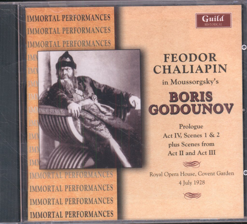 Modest Mussorgsky - Boris Godounov (Prologue / Act IV, Scenes I & II / Plus Scenes From Act II And Act III) - Cd