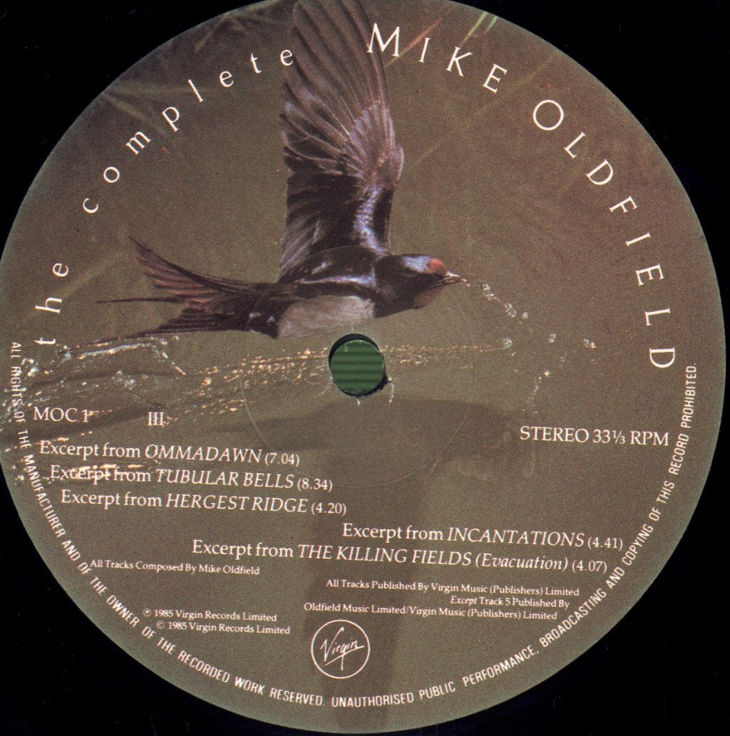 Mike Oldfield - Complete - Double Lp