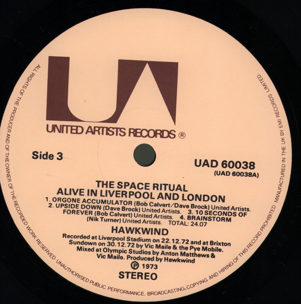 Hawkwind - Space Ritual - Double Lp