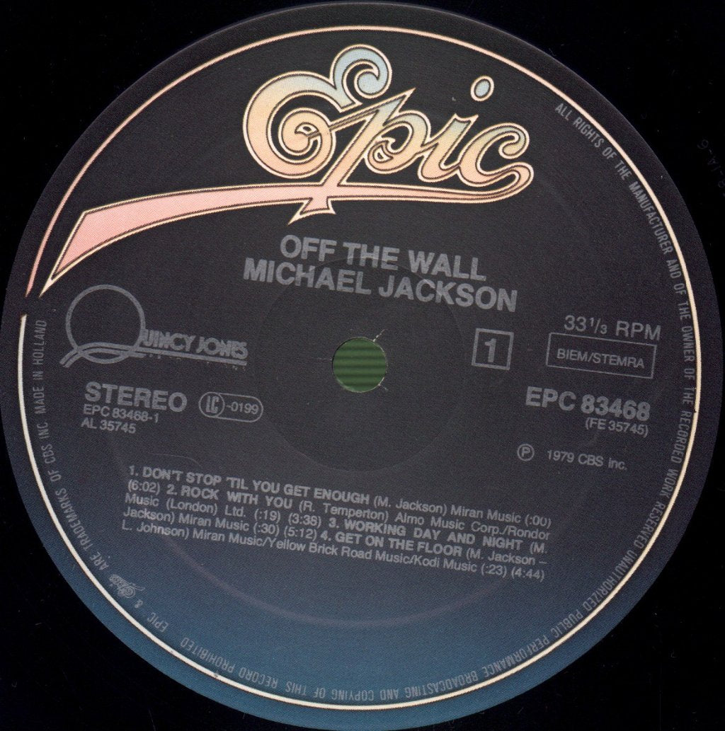 Michael Jackson - Off The Wall - Lp
