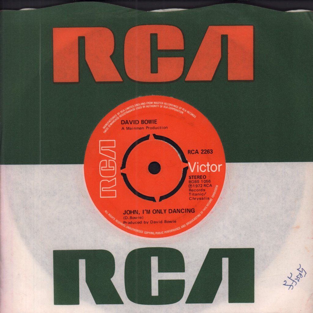 David Bowie - John I'm Only Dancing - 7 Inch