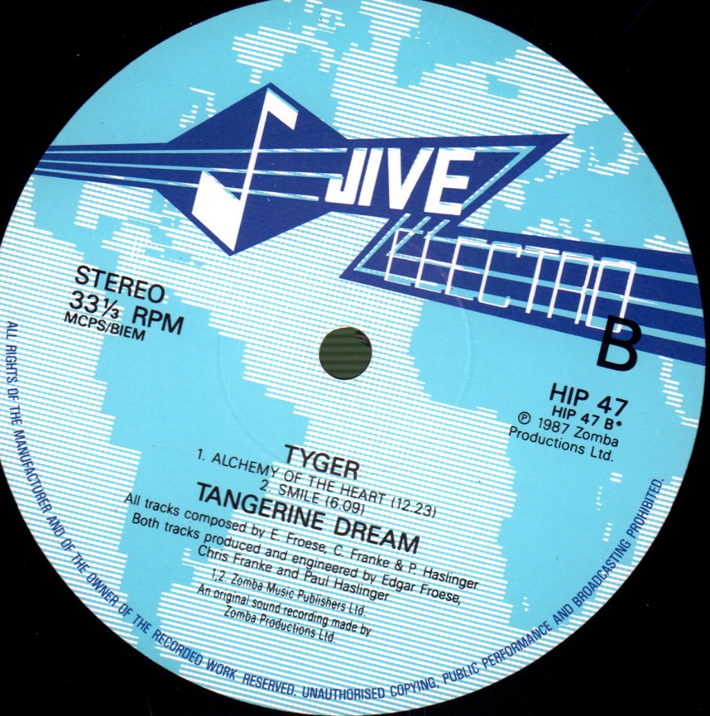 Tangerine Dream - Tyger - Lp