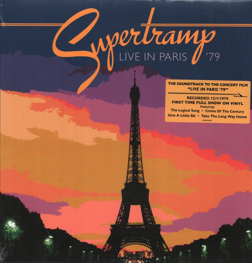 Supertramp - Live In Paris '79 - Triple Lp
