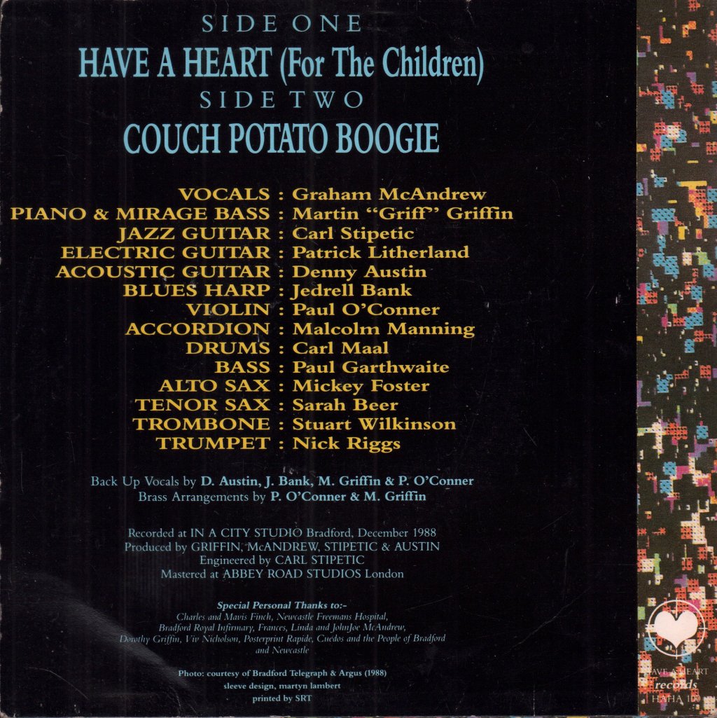 Clocks And Clouds - Have A Heart - 7 Inch