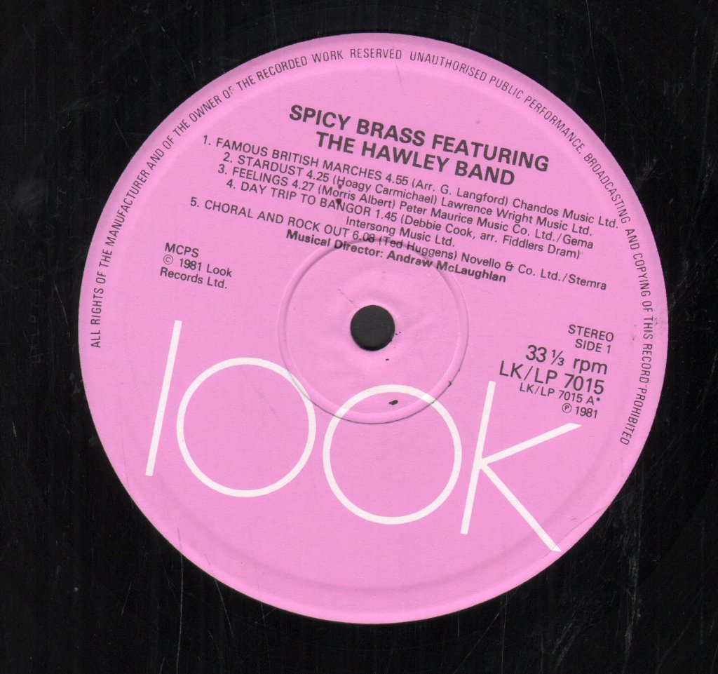 Hawley Band - Spicy Brass - Lp