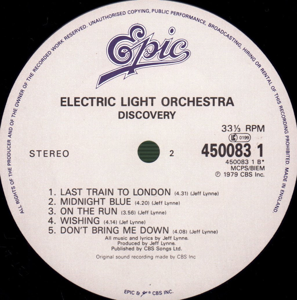 Electric Light Orchestra - Discovery - Lp