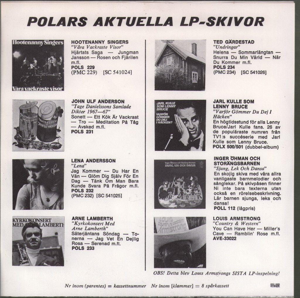 Anni Frid Lyngstad - Man Vill Ju Leva Lite Dessemellan / Ska Man Skratta Eller Gråta - 7 Inch
