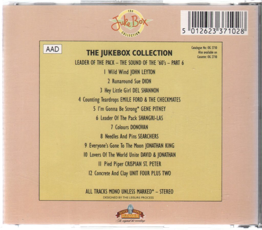 Various Artists - Leader Of The Pack - Sound Of The 60'S Part 6 - Cd
