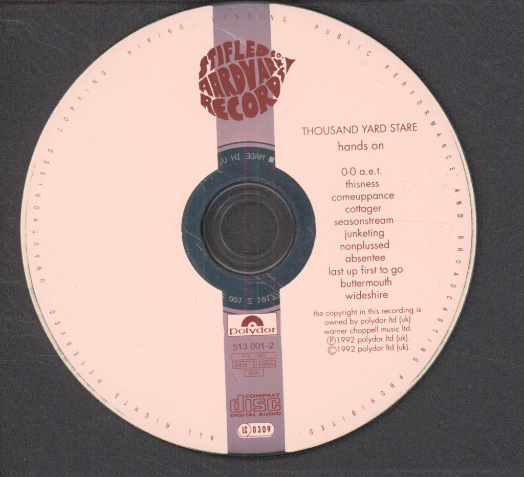 Thousand Yard Stare - Hands On - Cd