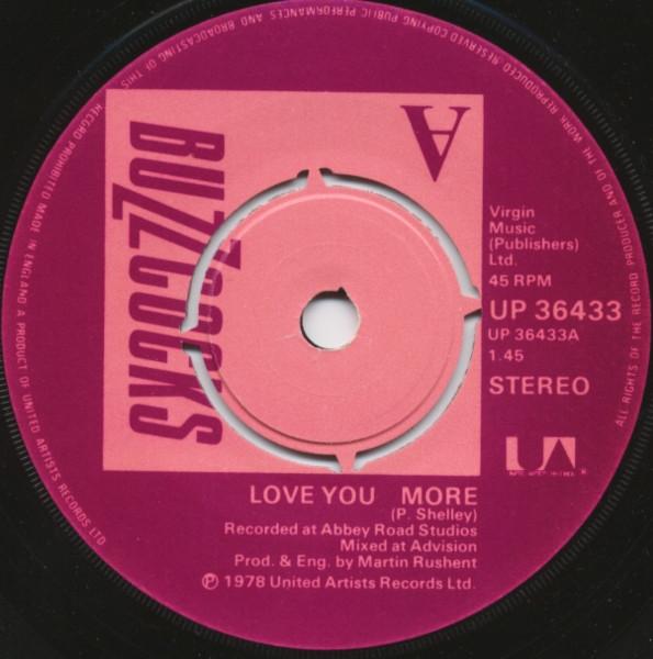 Buzzcocks - Love You More - 7 Inch