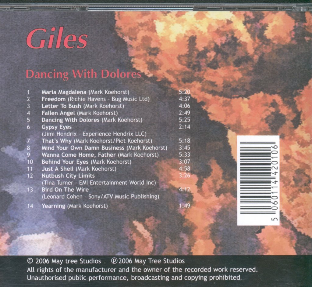 Giles - Dancing With Dolores - Cd