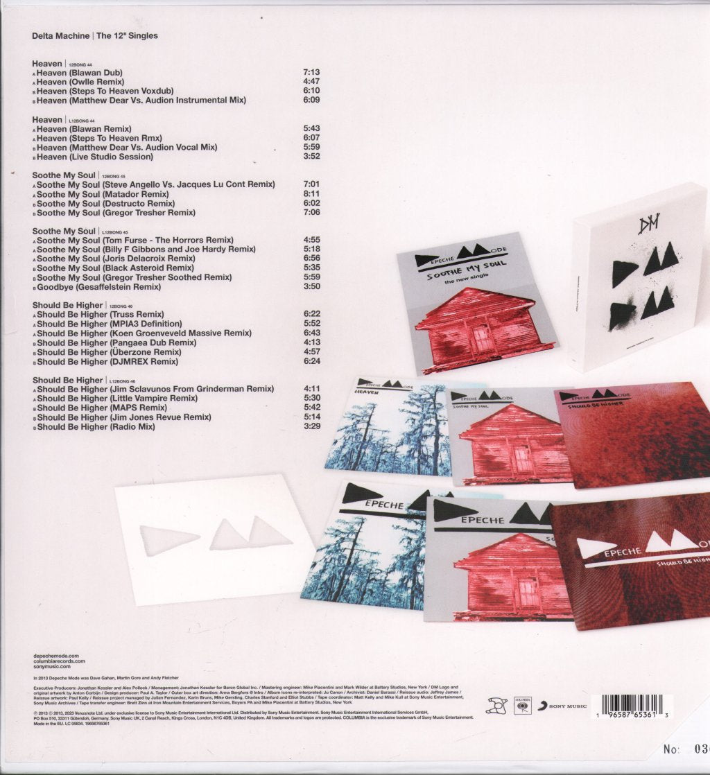 Depeche Mode - Delta Machine | The 12" Singles - Triple 12 Inch