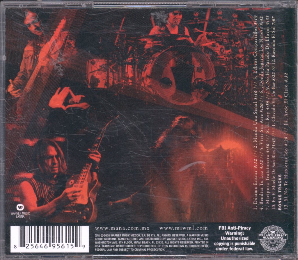 Maná - Arde El Cielo - Vivo - Cd