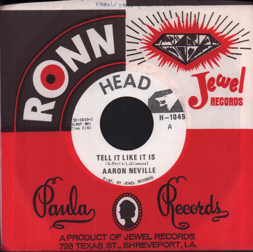 Aaron Neville - Tell It Like It Is - 7 Inch