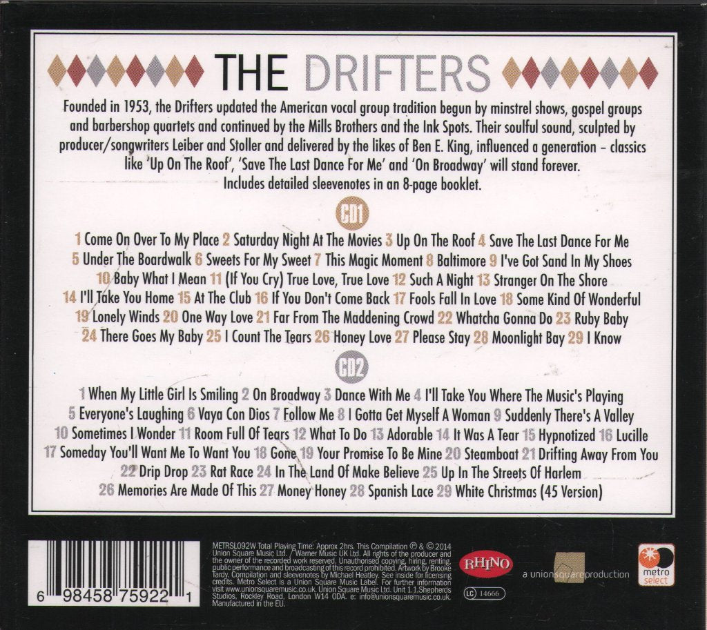 Drifters - Very Best Of - Double Cd