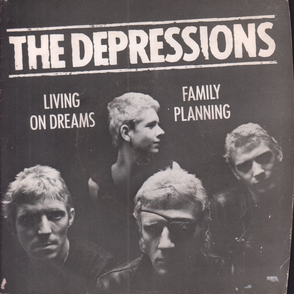Depressions - Living On Dreams - 7 Inch