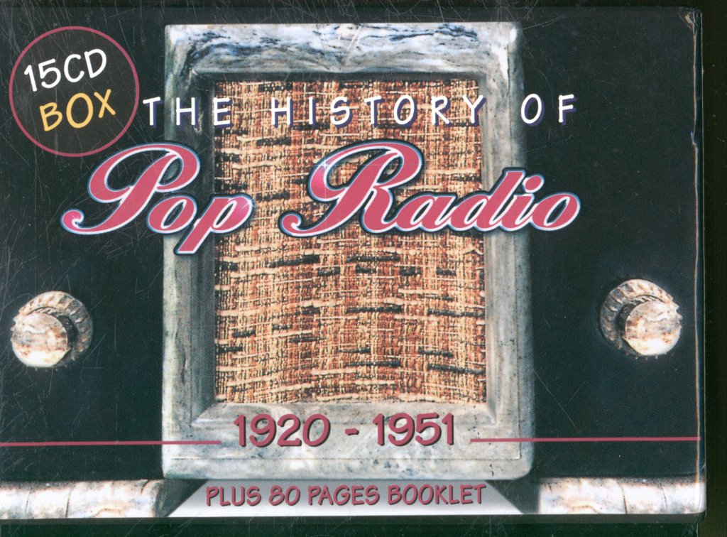 Various Artists - History Of Pop Radio 1920-1951 - Cd Set
