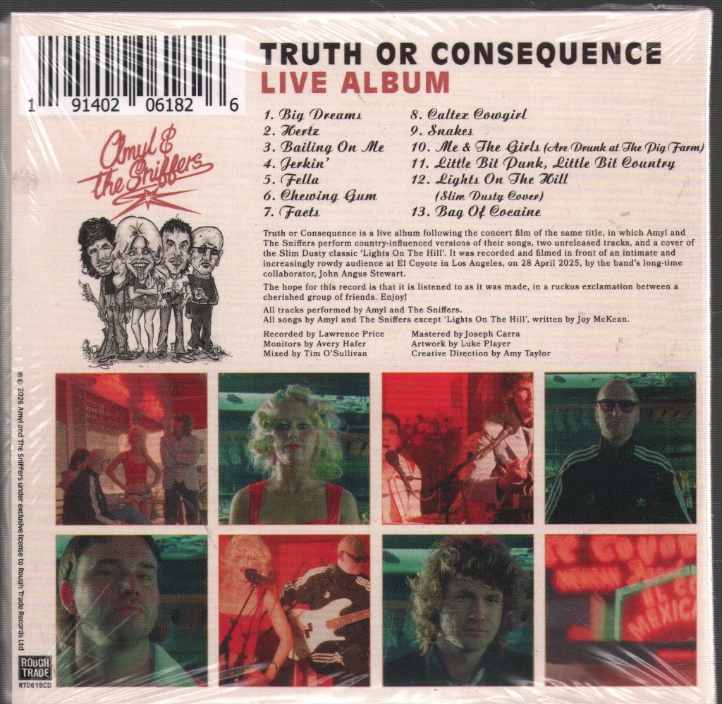Amyl And The Sniffers - Truth or Consequence (Live from El Coyote) - Cd