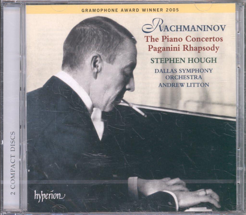 Stephen Hough, Dallas Symphony Orchestra, Andrew Litton - Rachmaninoff: Piano Concertos 1-4; Paganini Rhapsody - Double Cd