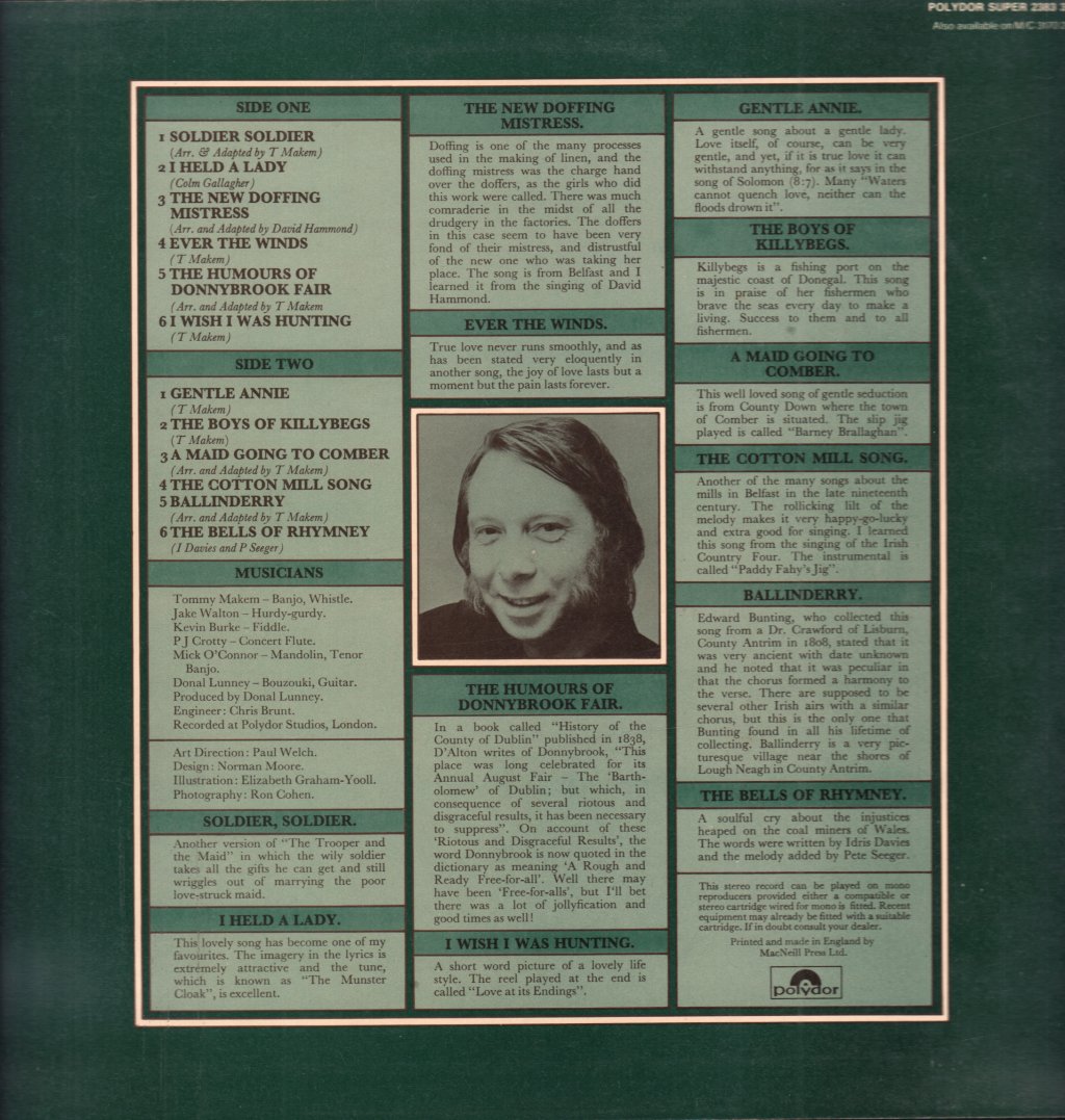 Tommy Makem - Ever The Winds - Lp