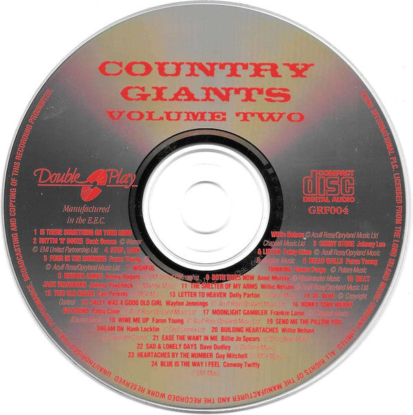Various Artists - Country Giants Volume Two - Cd