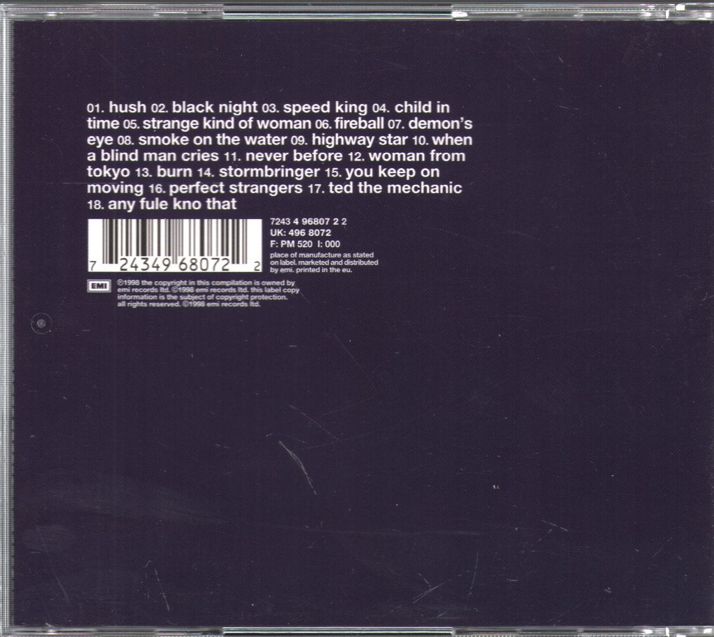 Deep Purple - 30 : Very Best Of - Cd