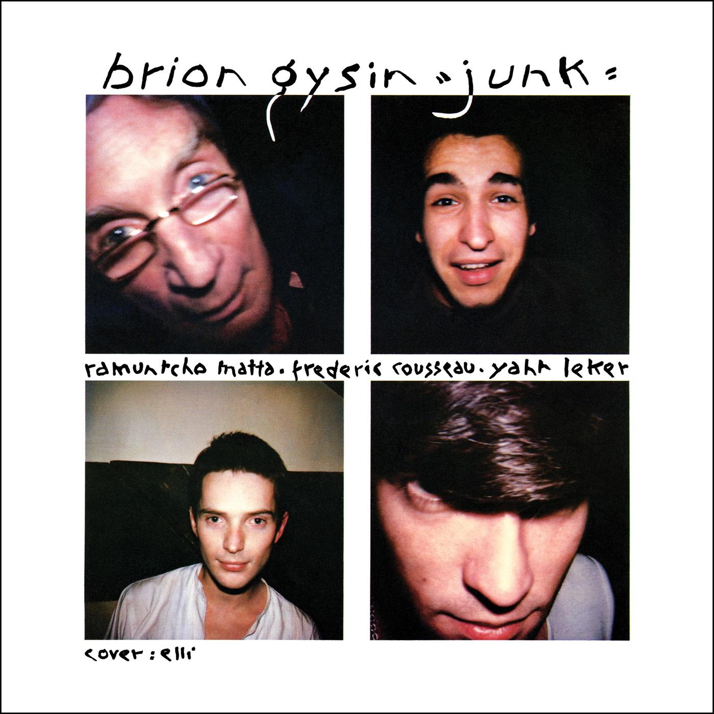 Brion Gysin - Junk - Lp