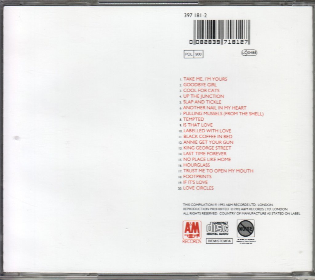Squeeze - Greatest Hits - Cd