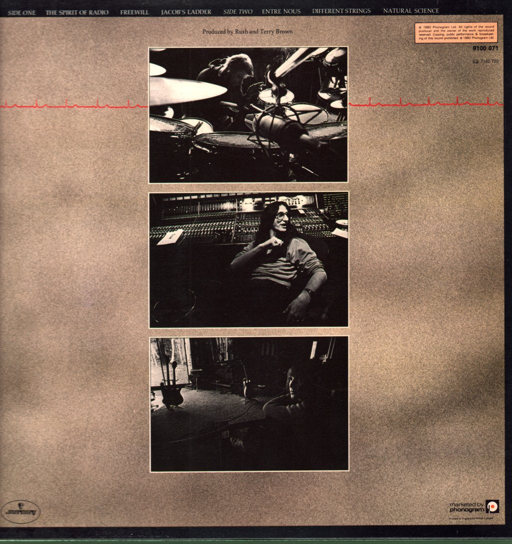 Rush - Permanent Waves - Lp