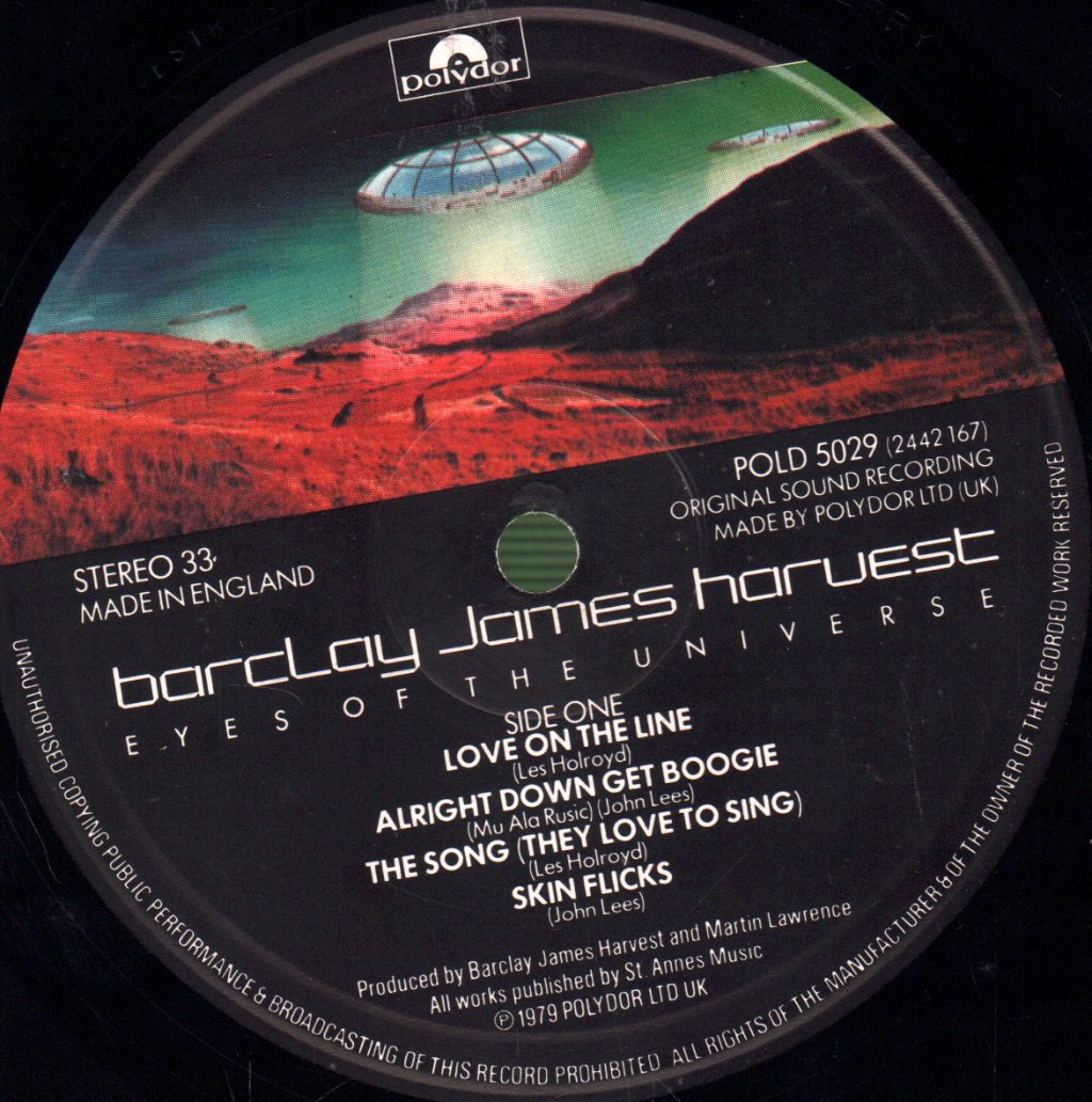 Barclay James Harvest - Eyes Of The Universe - Lp