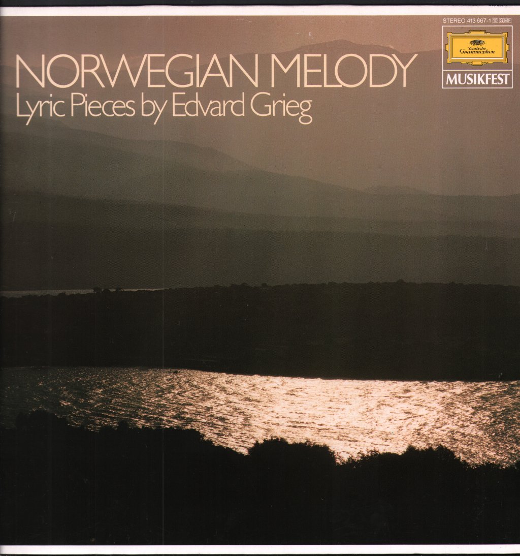 Emil Gilels - Norwegian Melody / Lyric Pieces by Edvard Grieg - Lp