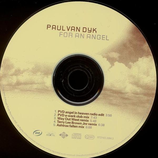 Paul Van Dyk - For An Angel - Cd